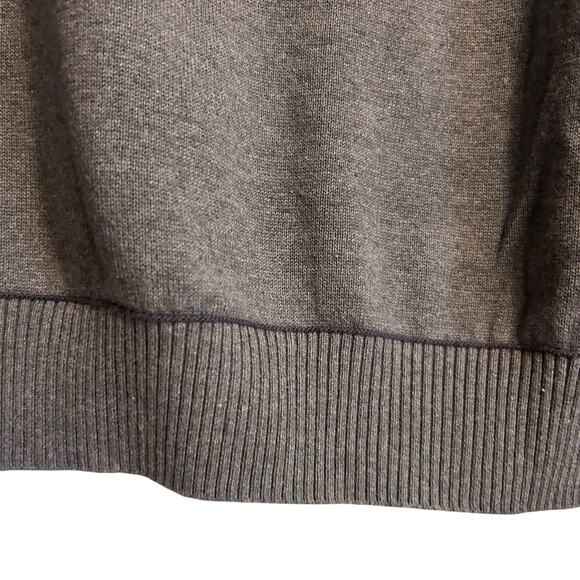 NWT Cutter Buck Gray Sweater Mens Sz Small Broadview Crew Cotton Office Casual - Picture 14 of 16